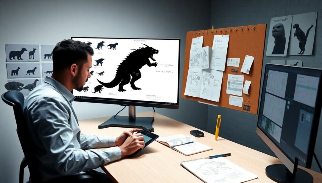 monster concept art