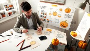 pumpkin ideas drawing